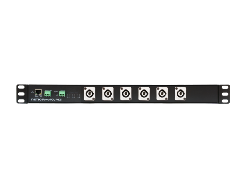 NETIO PowerPDU VK6 – kolmivaiheinen PDU, 6 × powerCON