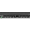 NETIO PowerPDU 8KS – mittaava 1U-PDU, 8 × C13, Europlug-johto