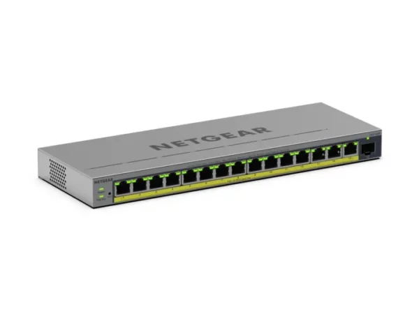 NETGEAR GS116EPP – 16-porttinen Easy Smart PoE+-kytkin, 231 W