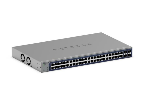 NETGEAR GS752TXUP – 48-porttinen smart PoE++-kytkin, 4 × SFP+