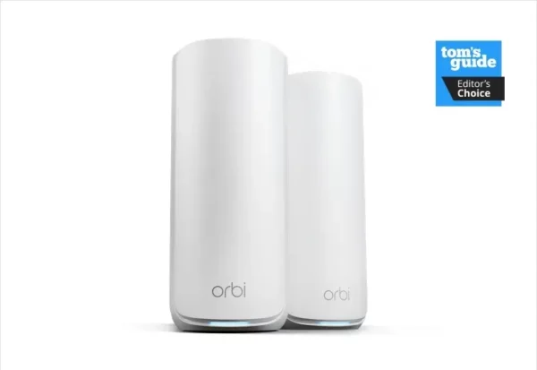 NETGEAR Orbi 870 RBE872 – WiFi 7 -mesh-järjestelmä (2 kpl)