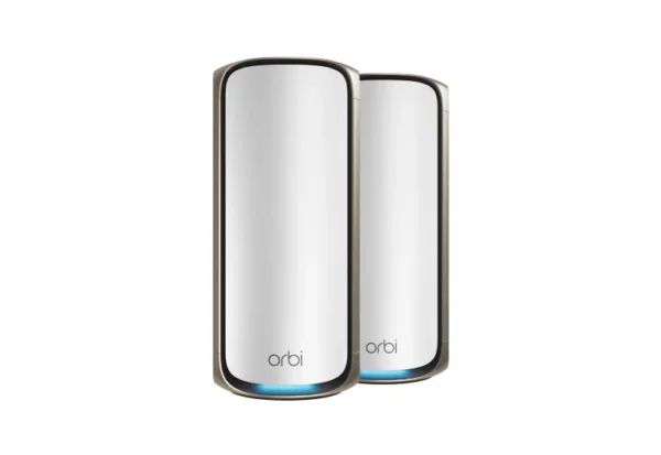 NETGEAR Orbi 970 RBE972S – WiFi 7 -mesh-järjestelmä (2 kpl)