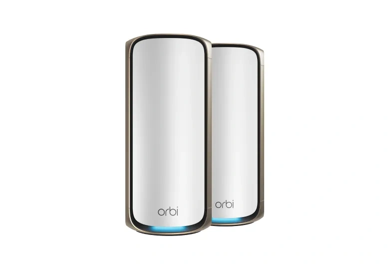 NETGEAR Orbi 970 RBE972S – WiFi 7 -mesh-järjestelmä (2 kpl)