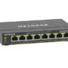 NETGEAR GS308EPP – kevythallittava PoE+-kytkin, 8 × PoE+, 123 W