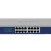 NETGEAR GS516 – 16-porttinen hallitsematon kytkin, räkkiin
